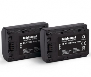 Hahnel HL-XZ100 Twin Pack akkumulátor szett (Sony NP-FZ100 2000mAh) (1000 160.5)